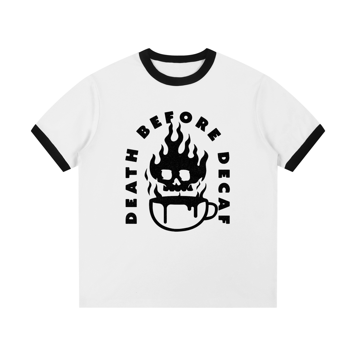 Death Before Decaf Tee